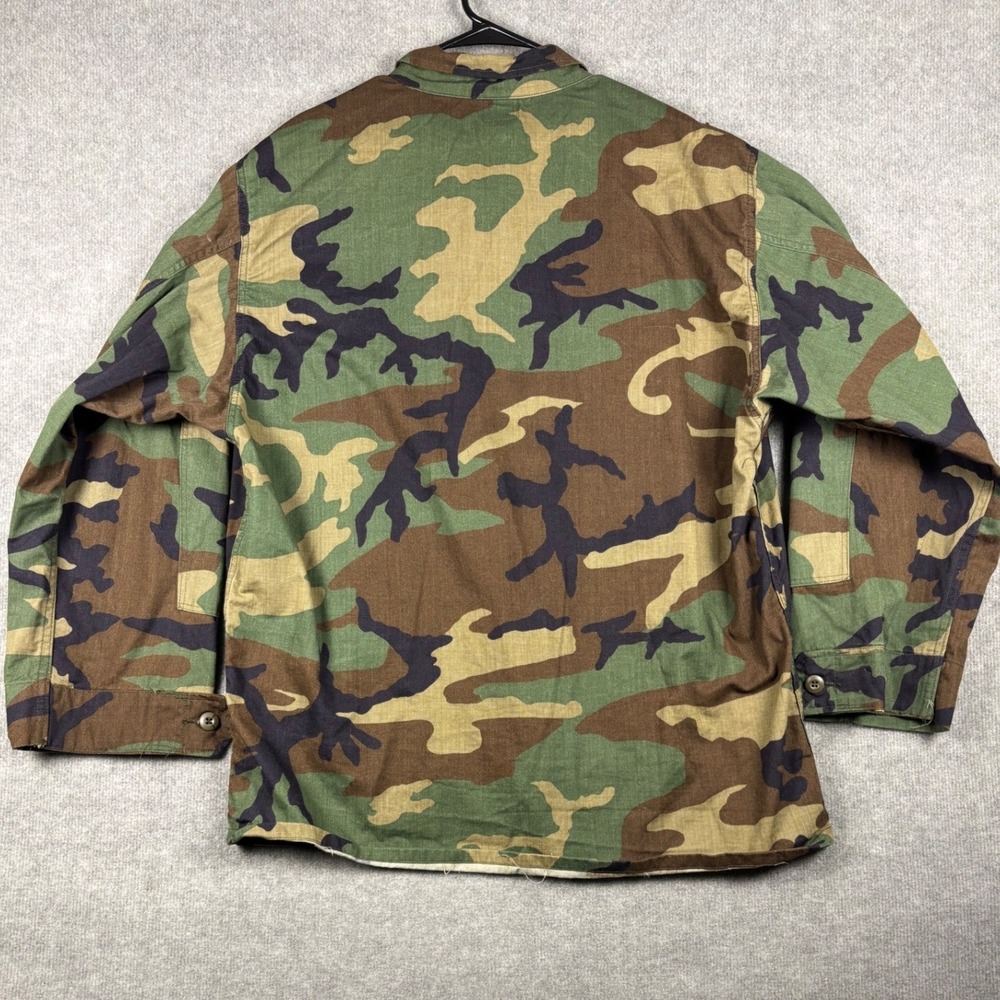 TRU-SPEC BDU Military Field Jacket Woodland Camo XX-Large Regular Green - Picture 4 of 11